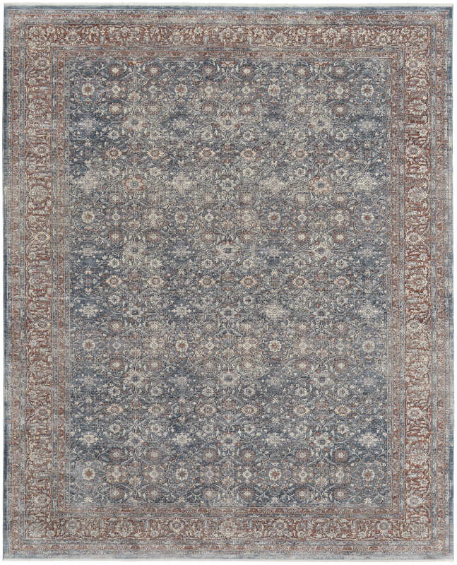 Marquette Transitional Oriental, Blue/Red