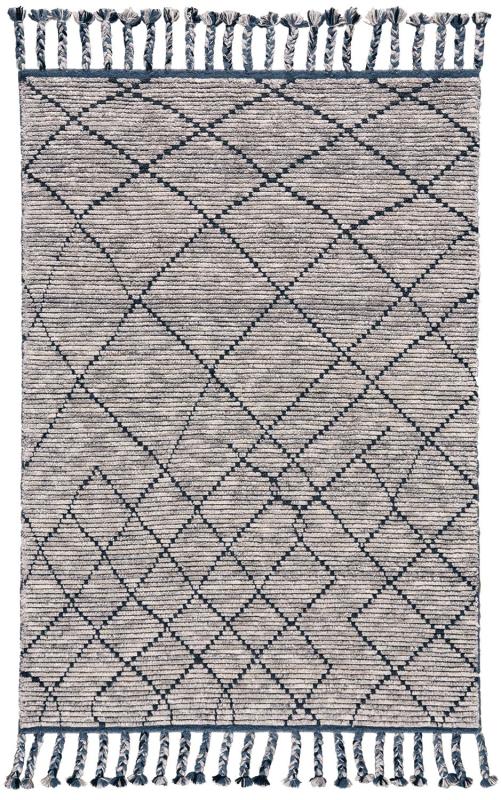 Twain Transitional Diamond, Taupe/Blue/White