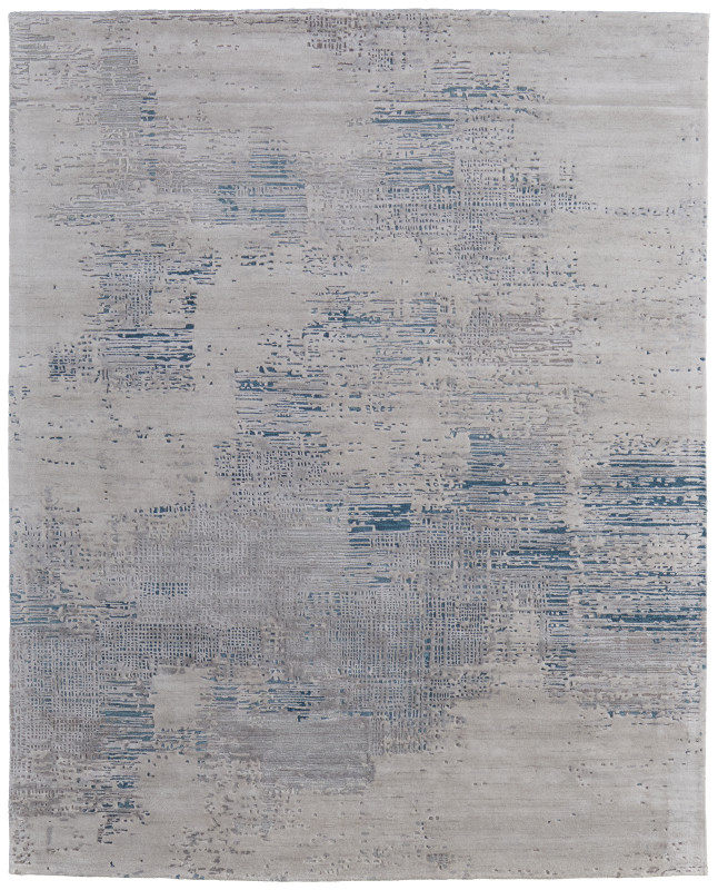 Zarah Modern Abstract, Grey/Taupe/Blue