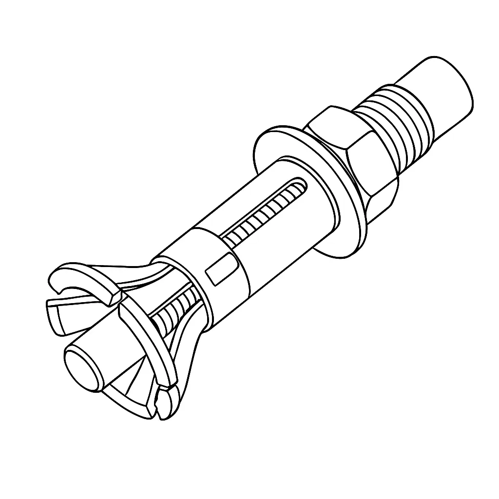 BROLLY ANCHOR 6MM X 65