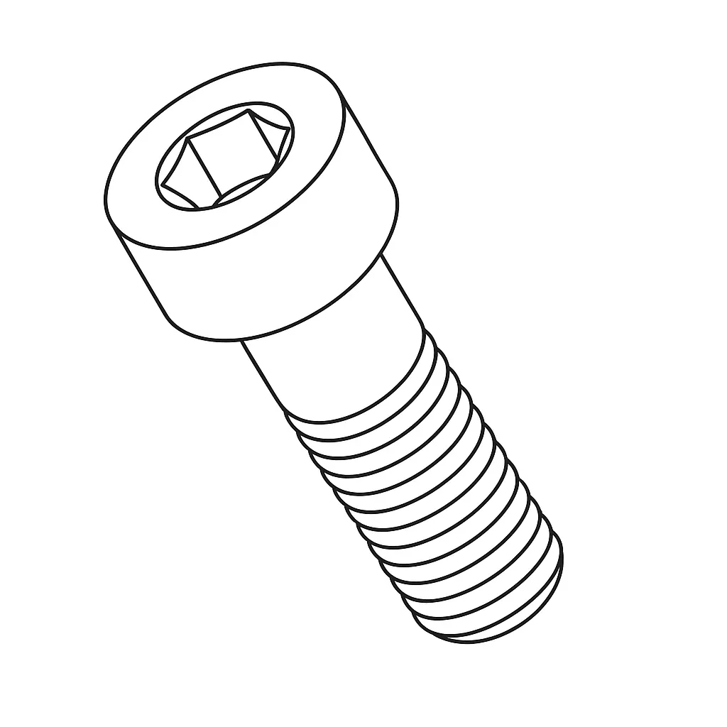 BUTTON HEAD SOCKET SCREW 10MM X 20