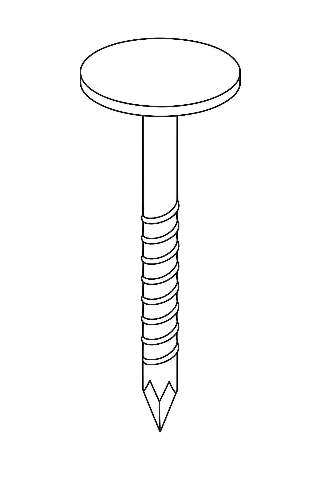 CLOUT NAIL 1-1/2 40MM E/G