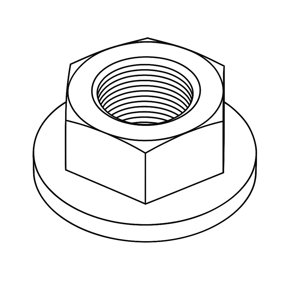 KOMBI NUT 5MM A2