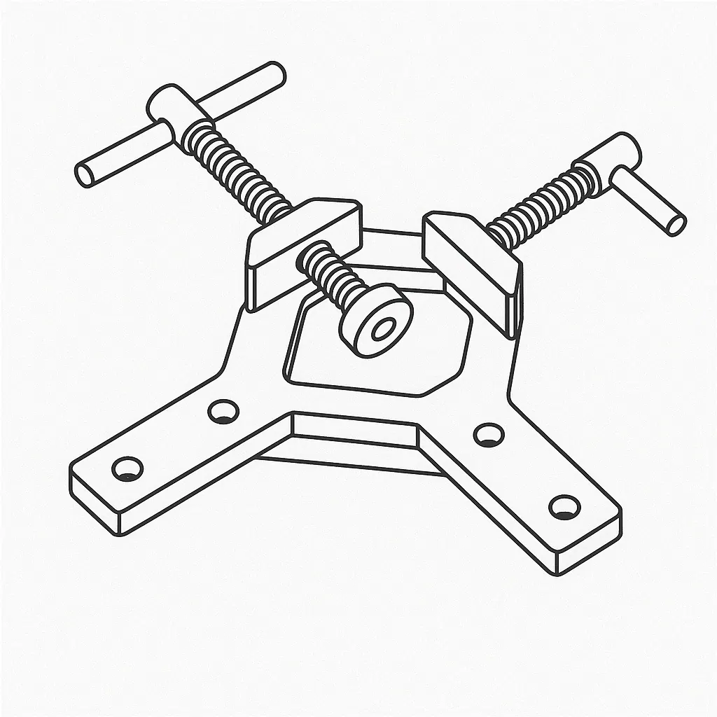 RECORD CORNER CLAMP M141 108MM