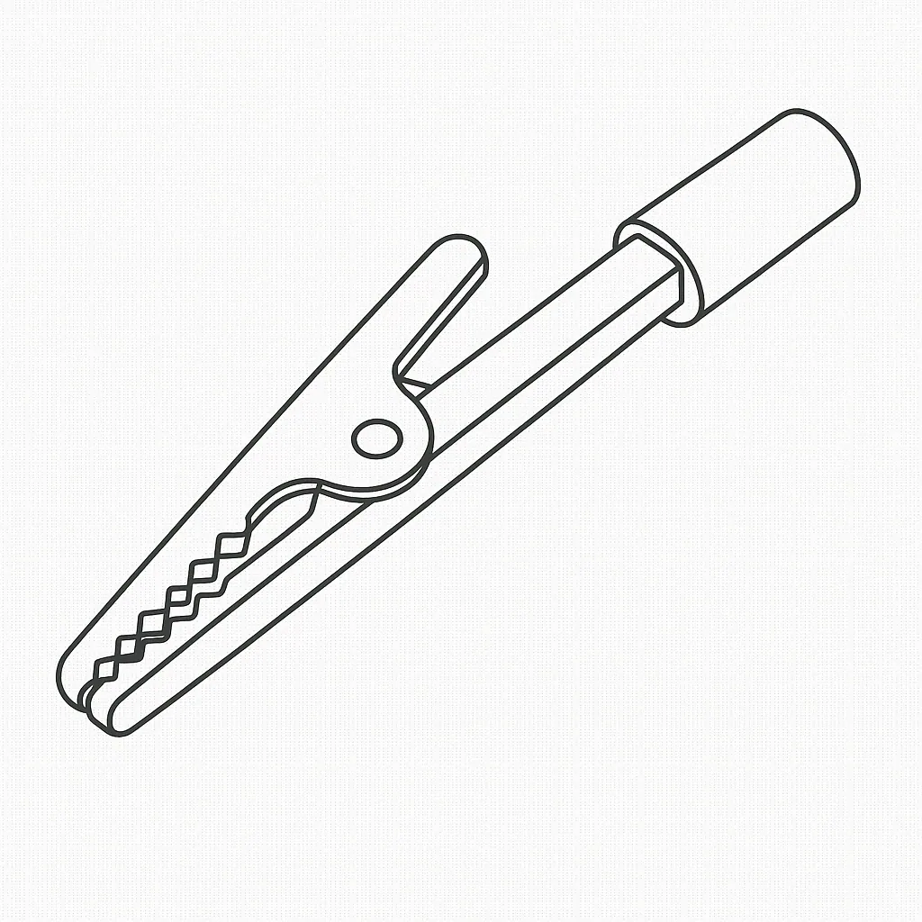 PINNACLE CROCODILE CLAMP 400A STEEL