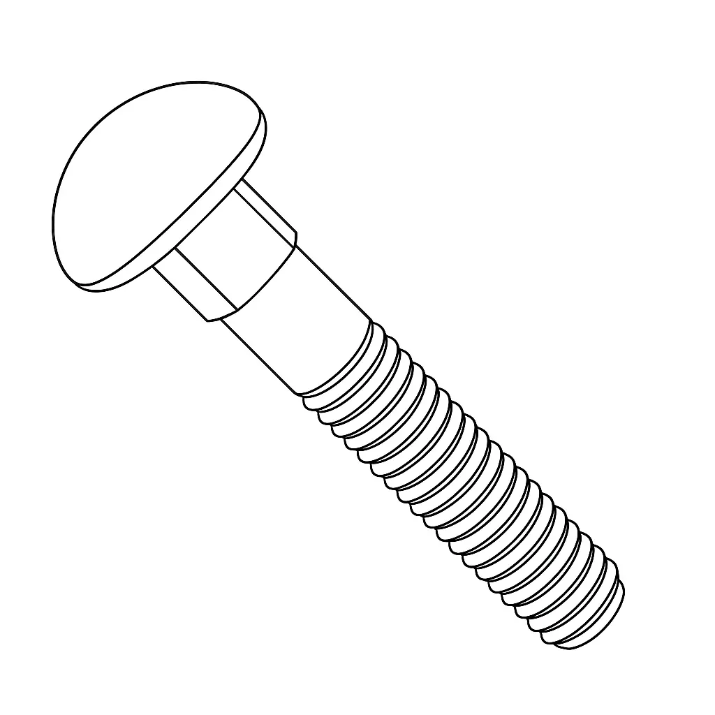 CUP SQUARE BOLT 10MM X 40 A4