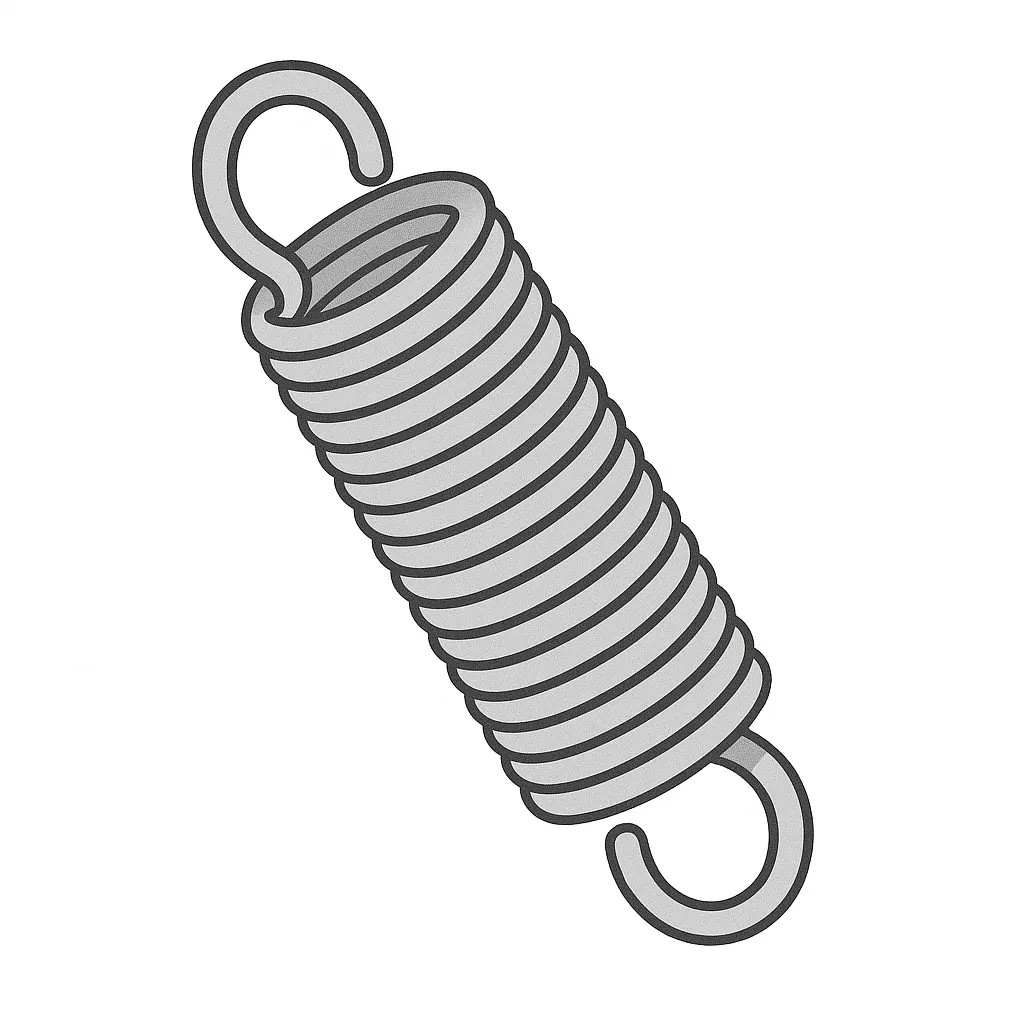EXPANSION SPRING D2097 1.0MM 10.0*35 E/G
