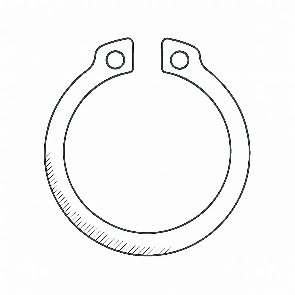EXTERNAL CIRCLIP 28MM *1.5