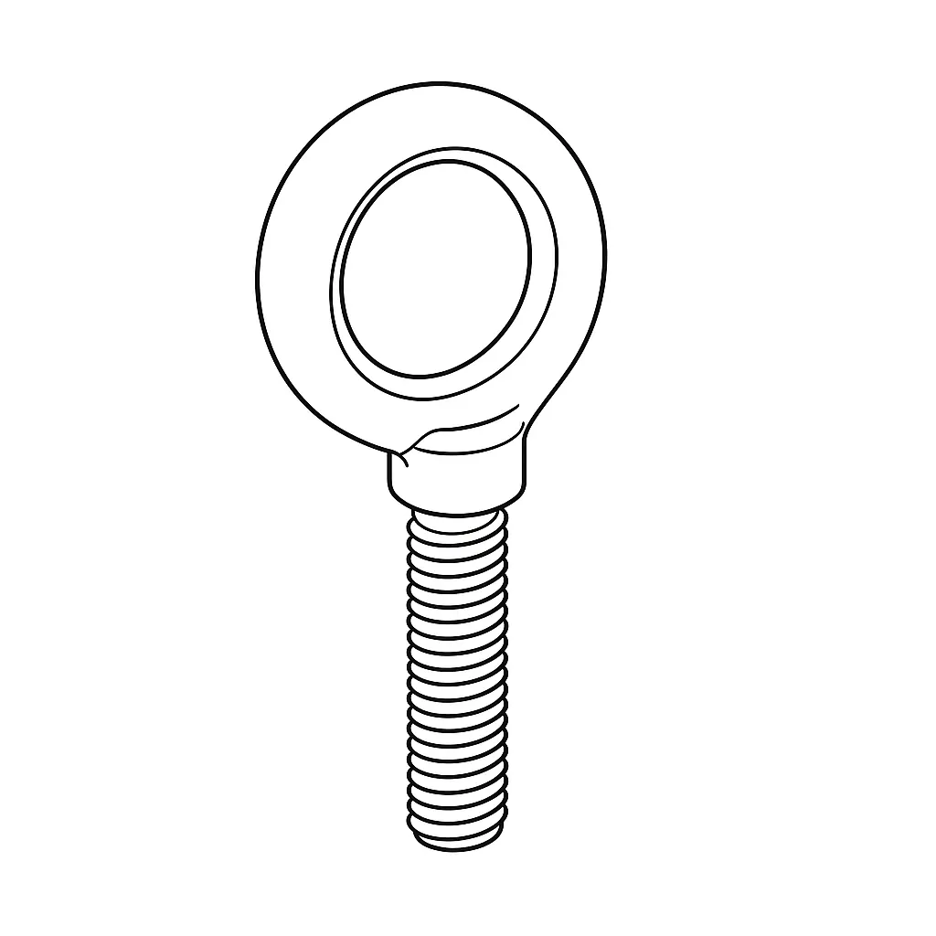 EYEBOLT CLOSED+FORGED- 8MM