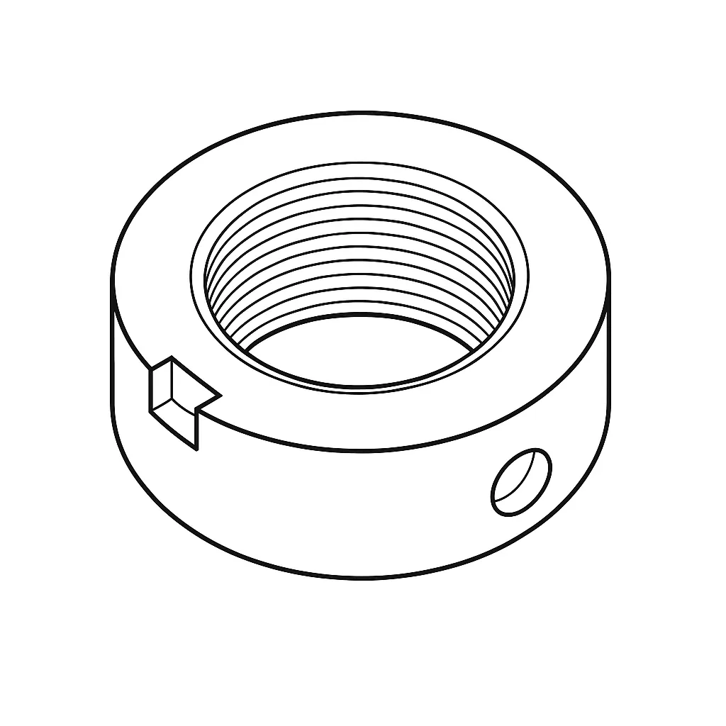 ROUND SLOT NUT
