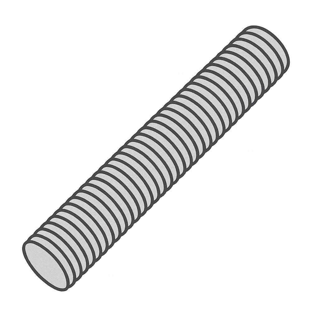 RUNNING STUD 8MM X 35/35 A4