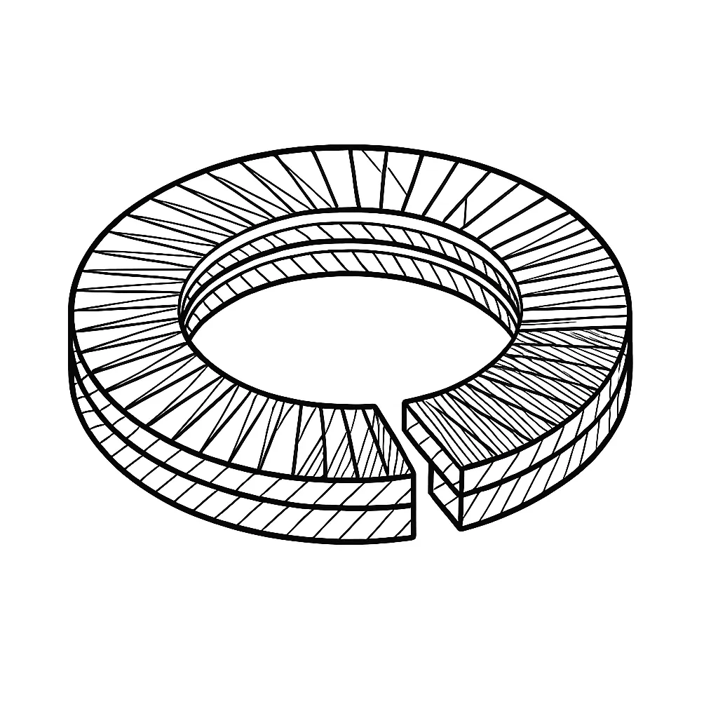 WEDGE-LOCK WASHERS 12MM (SET2) A2