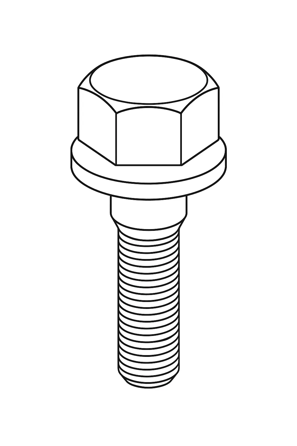 WHEEL BOLT 14 *1.5*31 TUNER CHROME
