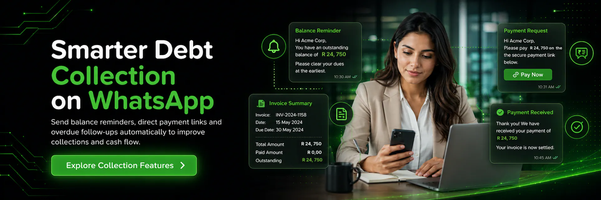Debt Collection Features
